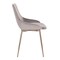 Armen Living Heidi Gray Velvet Dining Accent Chair with Chrome Metal Legs LCHESICHRGR - alternate 6